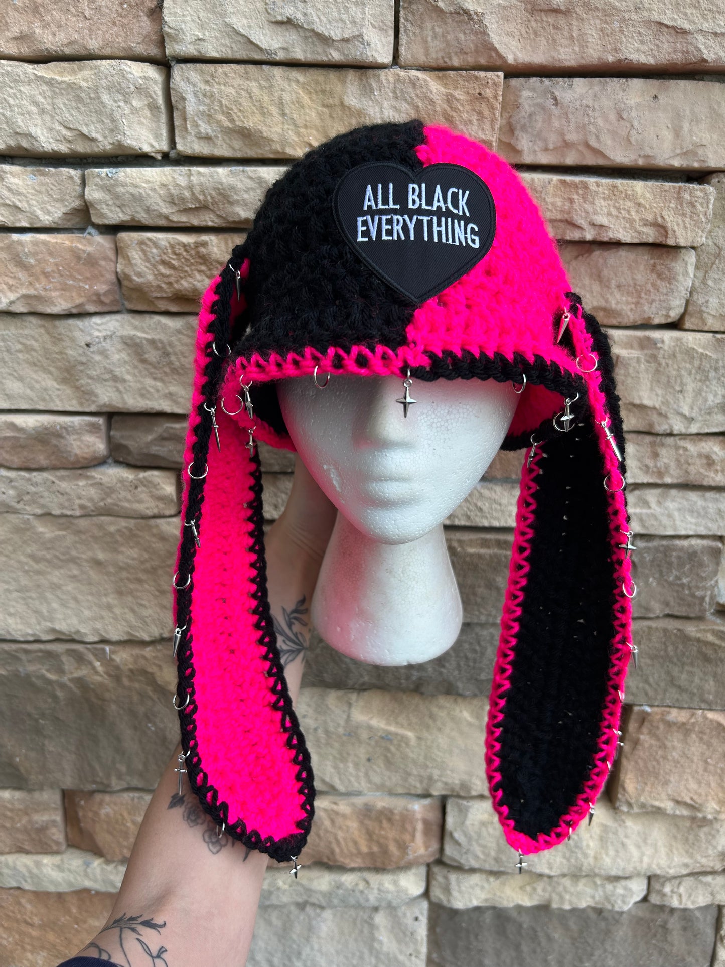 Pink&black Bunny