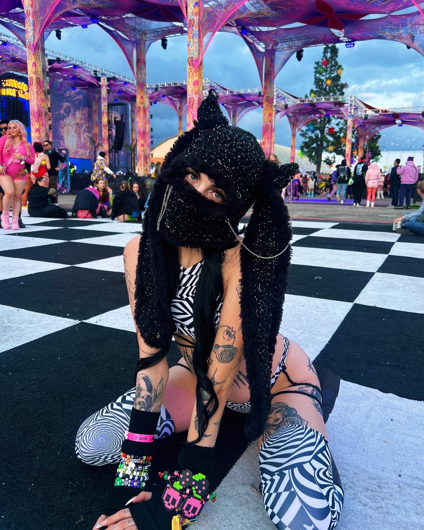 THE Bunny Ski Mask