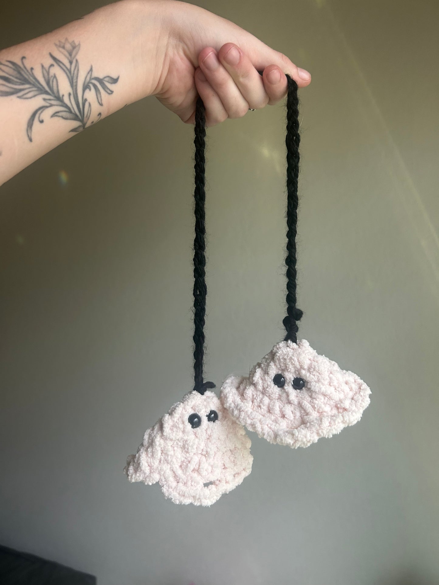 Ghost Car Ornaments