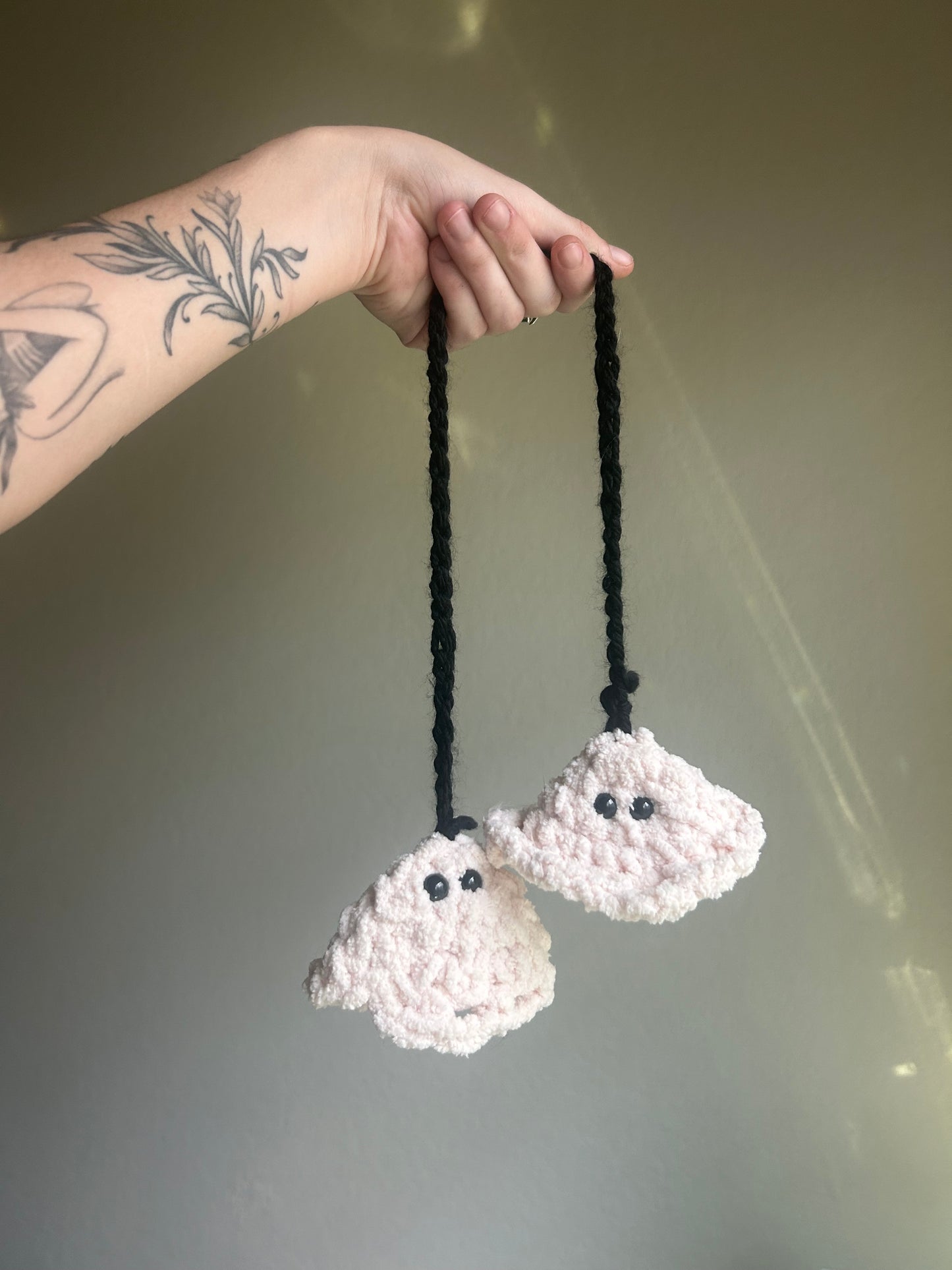Ghost Car Ornaments
