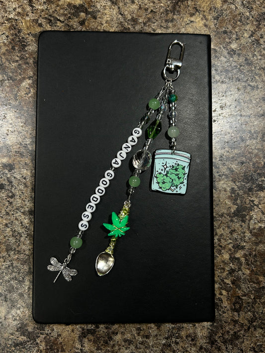 GANJA GODDESS keychain