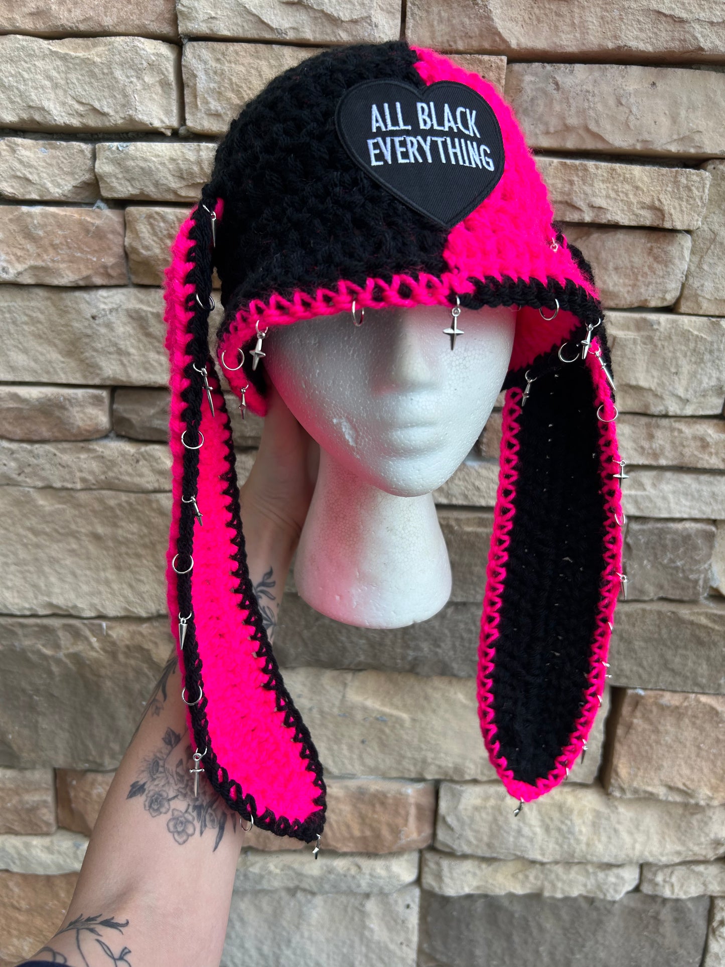 Pink&black Bunny