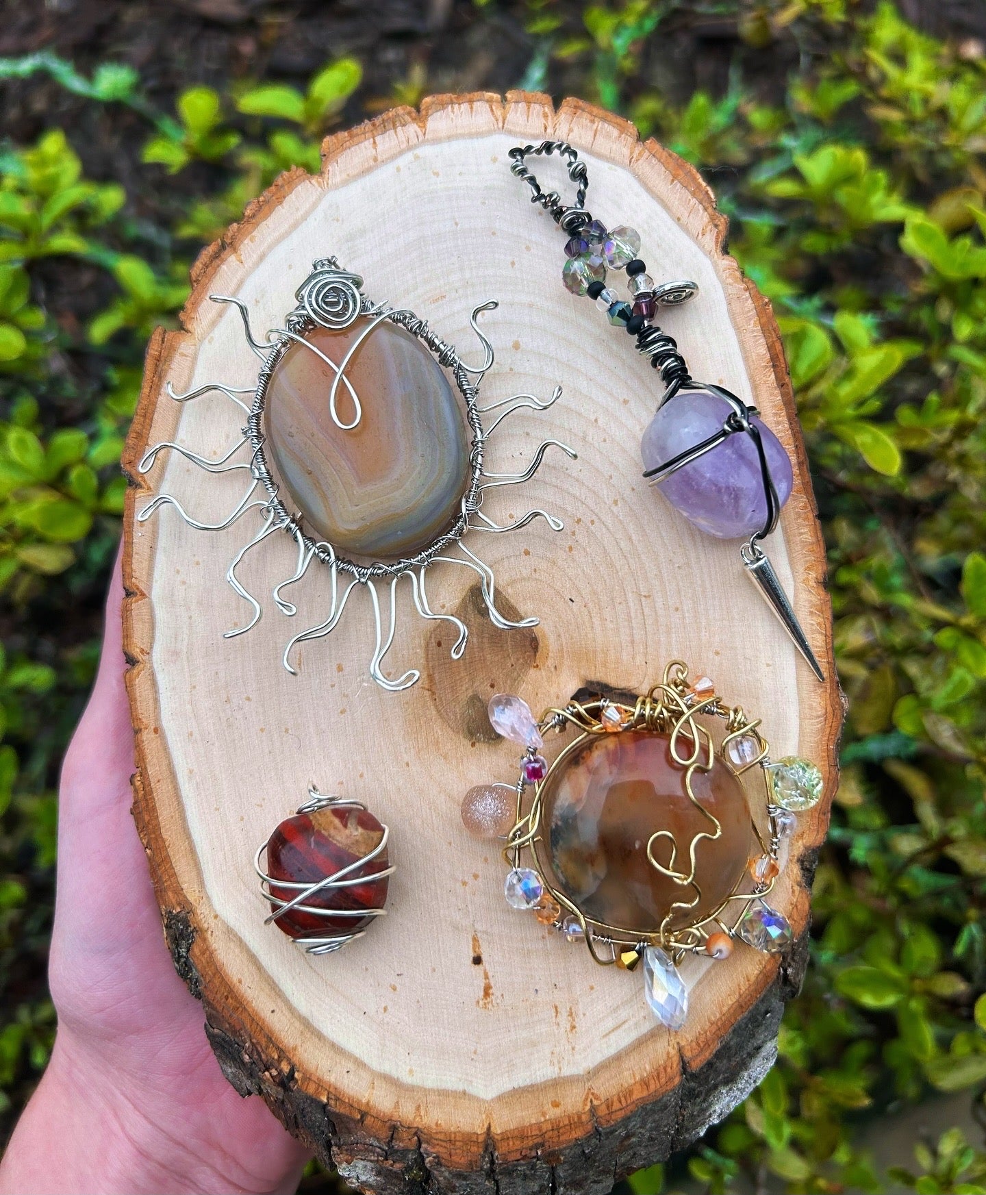 Amethyst Wire Wrap