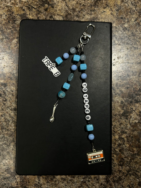 Yo Tape B Keychain