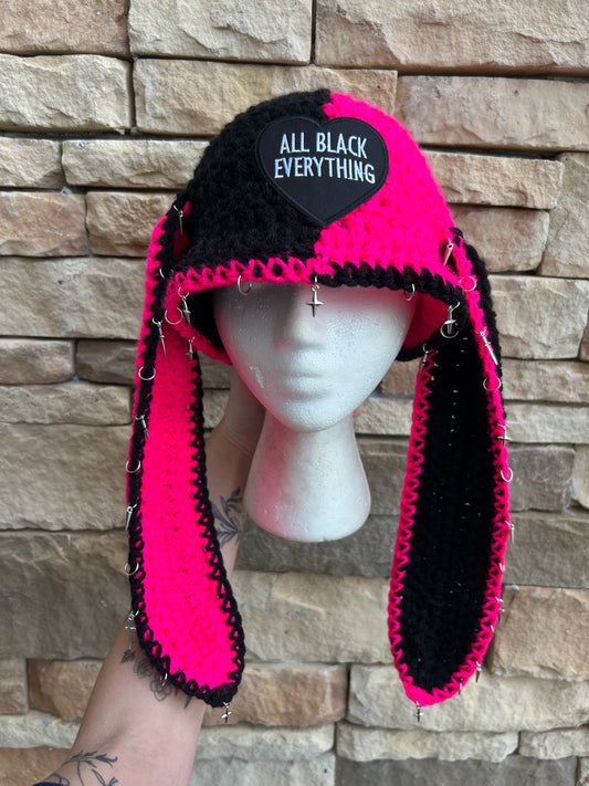 Pink&black Bunny