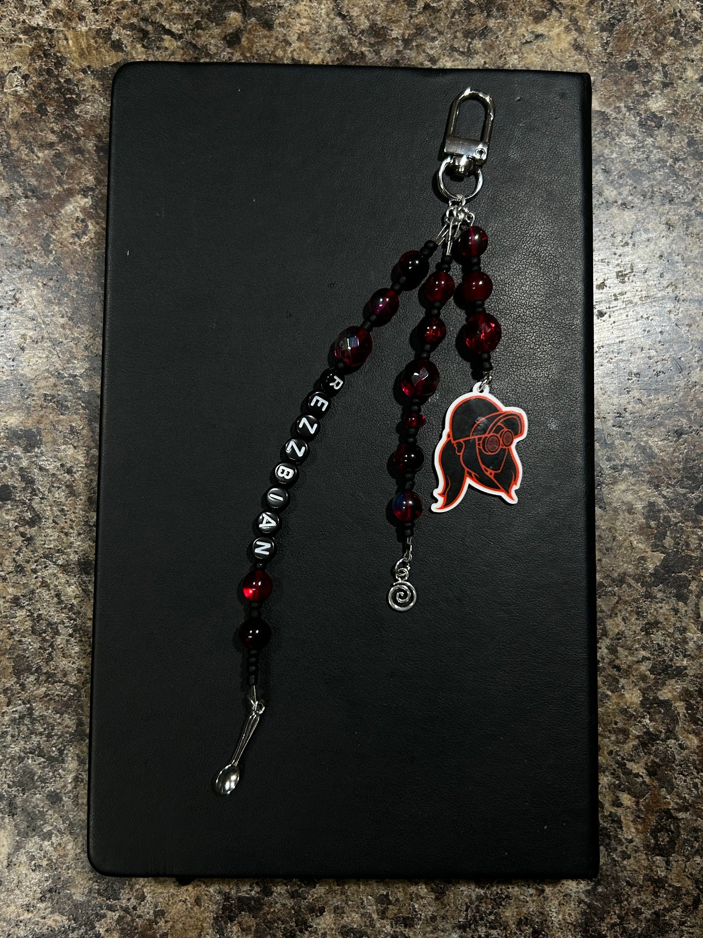 Rezzbian Keychain