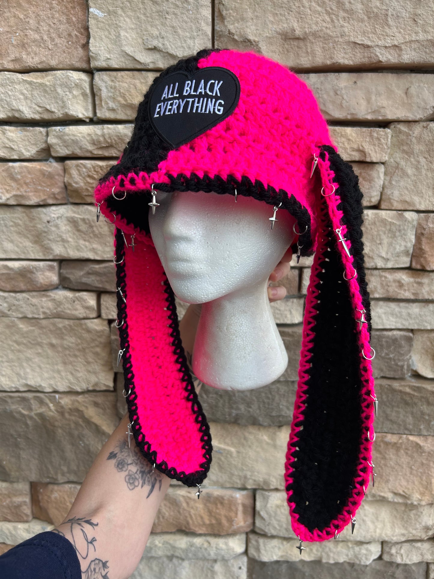 Pink&black Bunny