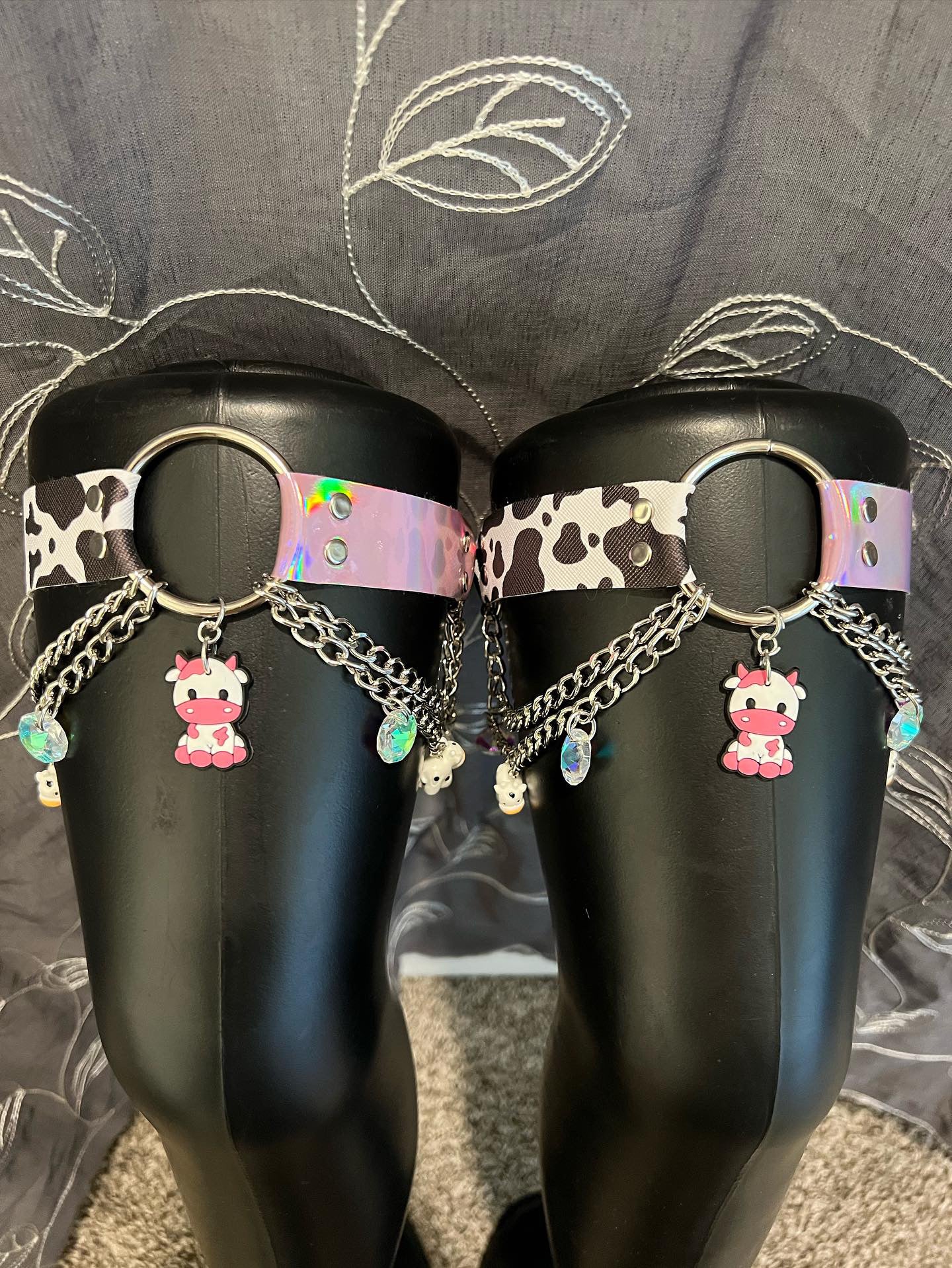 Cow SET💖 w @kqueencreations