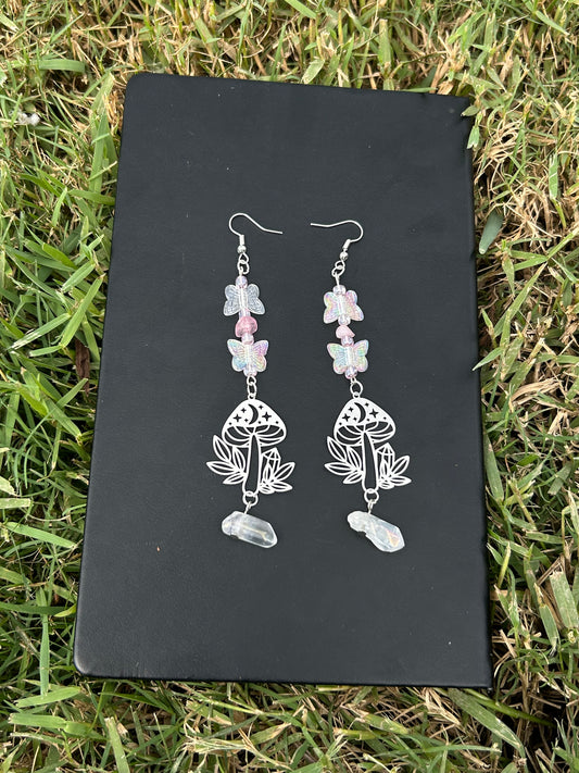 Mushroom Fae Earrings