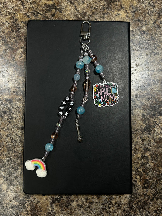 Rave Mom Keychain